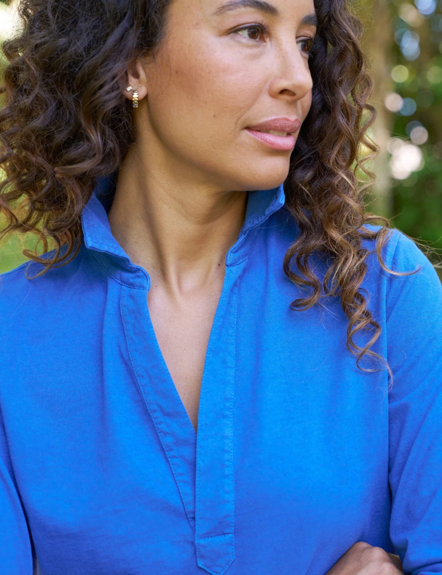 NICOLE Royal Blue, Heritage Jersey 3 NICOLE Royal Blue, Heritage Jersey - Image 3