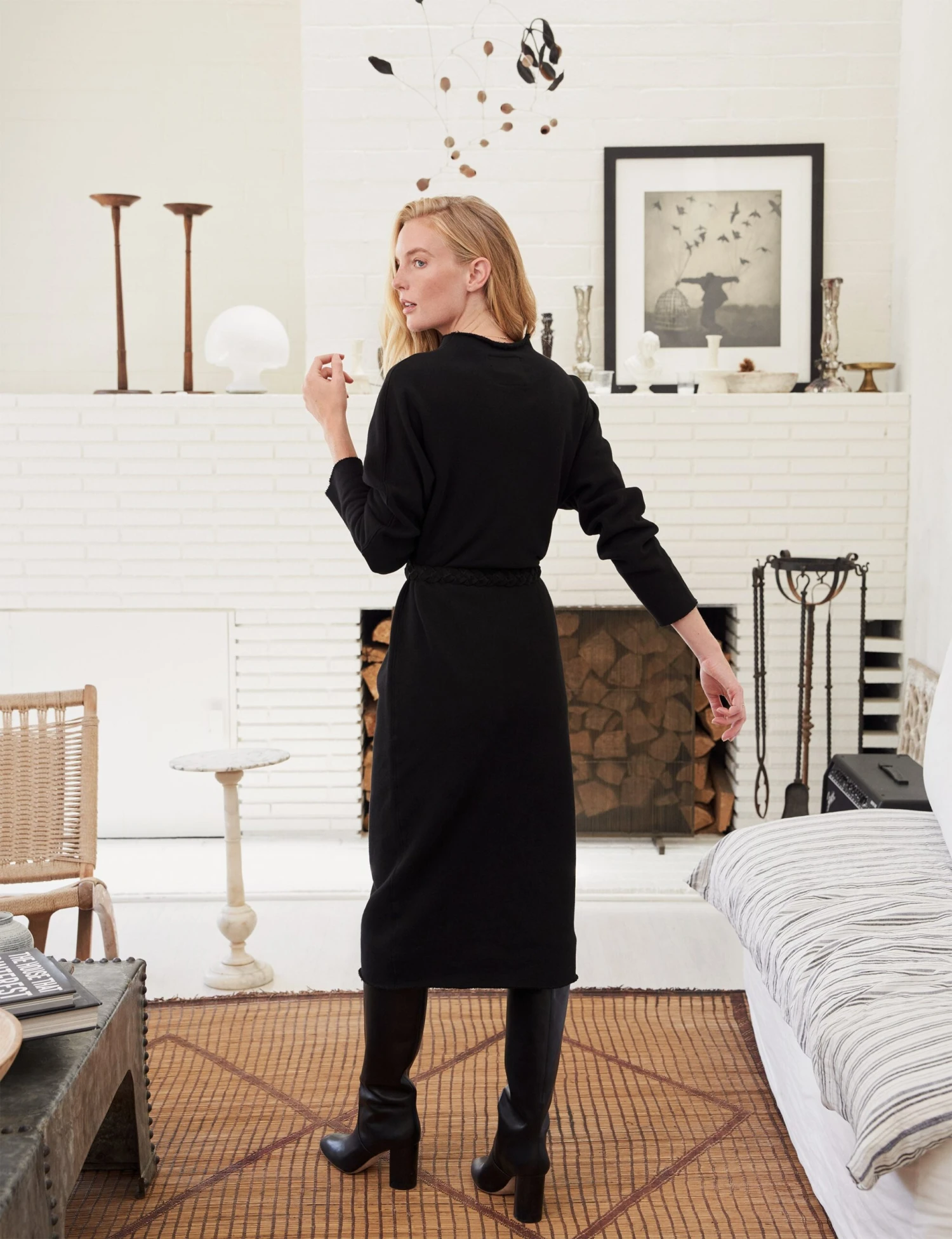 ISABELLE Black, Triple Fleece 2 ISABELLE Black, Triple Fleece - Image 2