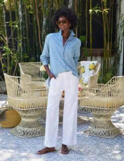 WEXFORD PATCH POCKET White, Italian Performance Linen 8 WEXFORD PATCH POCKET White, Italian Performance Linen -Elegant Wear Hub 19 WEXFORDUT WTL EILEEN CBWD MILAN SU25 JUNE 0611 sRGB 1