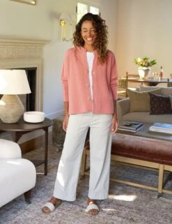 MONTECITO CARDIGAN Apricot, Pure Italian Cotton -Elegant Wear Hub 20 SWEATER04 APRK LAB249HJ WHT WEXFORDUTILITY CMTL PalomaJonas 25SU July 0797 sRGB 21049928 64a3 402f bf14 cf1061d7e83f