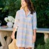 MARY Multi Color Plaid, Classic Linen