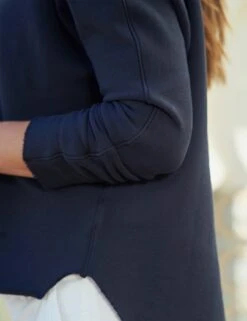 ANNA British Royal Navy, Triple Fleece 6 ANNA British Royal Navy, Triple Fleece -Elegant Wear Hub 24 LAB516TF BRNV WICKLOW WHTT RAY 3735 v1 sRGB