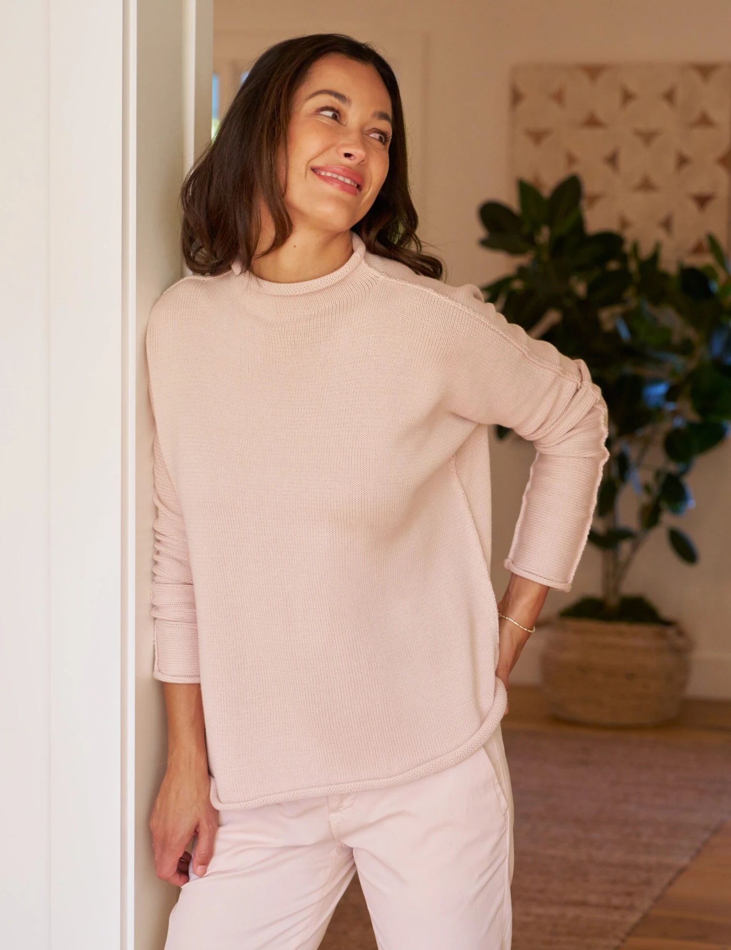 MONTEREY Vintage Rose, Pure Italian Cotton 1 MONTEREY Vintage Rose, Pure Italian Cotton