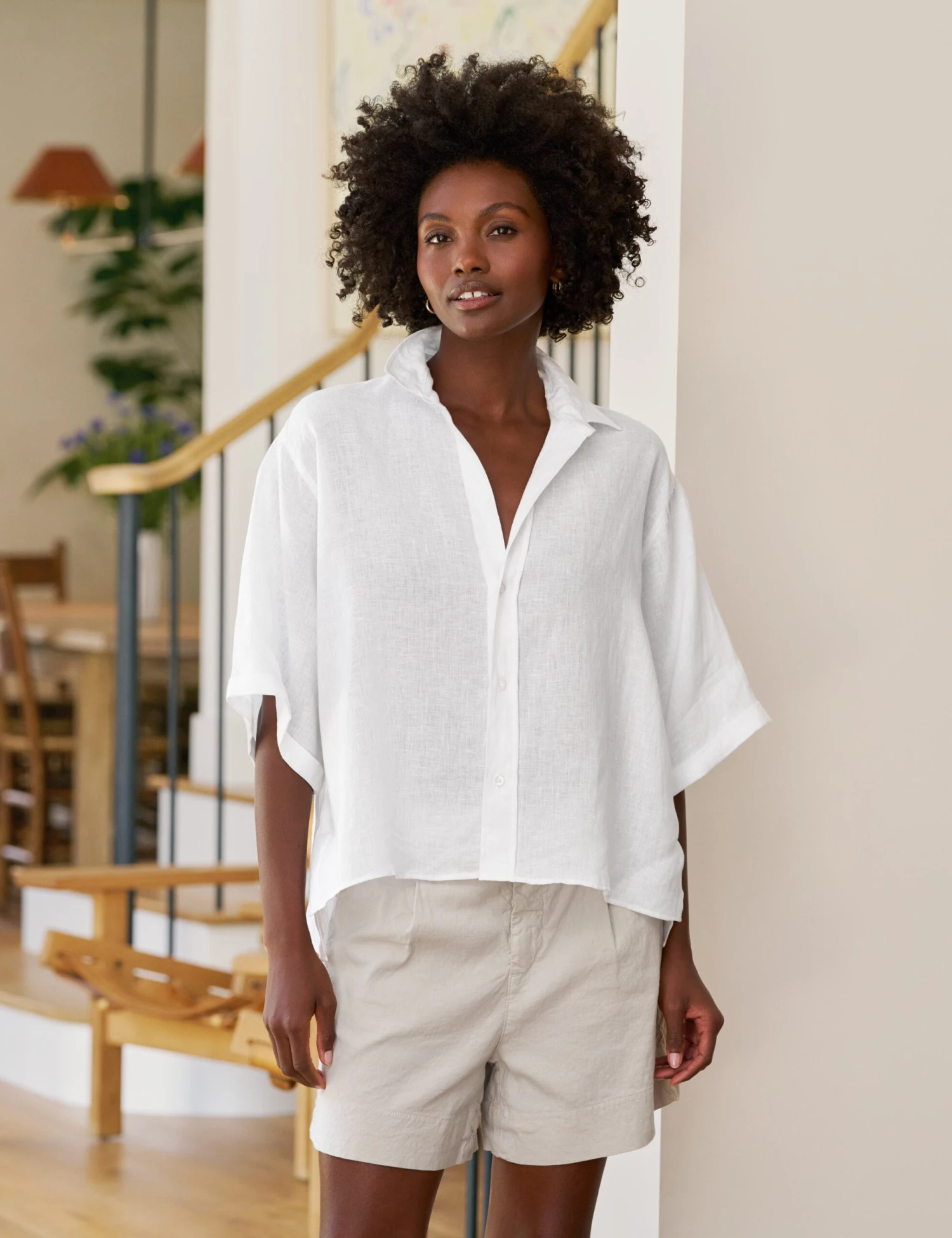ROSIE White, Italian Classic Linen 1 ROSIE White, Italian Classic Linen
