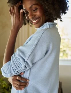 MONTEREY Ice, Pure Italian Cotton -Elegant Wear Hub 62 SWEATER01 ICEK LABCROP HTWM WESTPORT NVYT Milan 25RE Jan 8185 sRGB