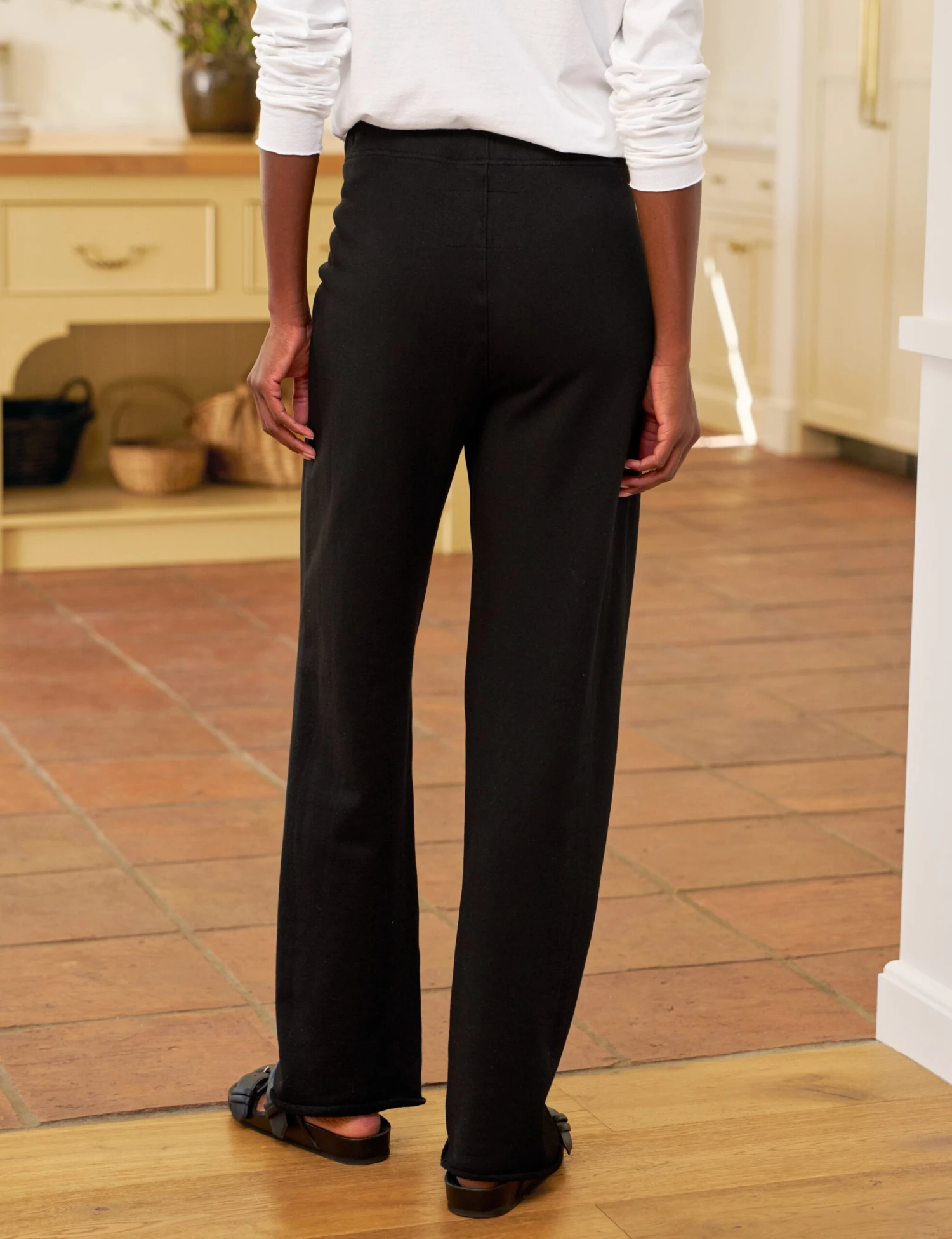 CATHERINE 29" Black, Triple Fleece 2 CATHERINE 29" Black, Triple Fleece - Image 2