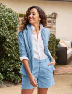 BARRY White Sheer Stripe, Made With Liberty Fabric -Elegant Wear Hub 87 WATERFORD HYDL BARRY WWSS DUBLIN HYDL Paloma Jonas 24SP 6648 sRGB