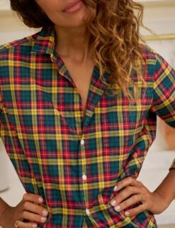 EILEEN Yellow And Red Plaid, Italian Classic Poplin 8 EILEEN Yellow And Red Plaid, Italian Classic Poplin -Elegant Wear Hub 94 EILEEN YRNP GALWAY 1964 PALOMA SU25 AUGUST 4496 sRGB