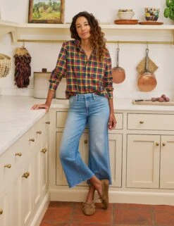 EILEEN Yellow And Red Plaid, Italian Classic Poplin 10 EILEEN Yellow And Red Plaid, Italian Classic Poplin -Elegant Wear Hub 94 EILEEN YRNP GALWAY 1964 PALOMA SU25 AUGUST 4500 sRGB