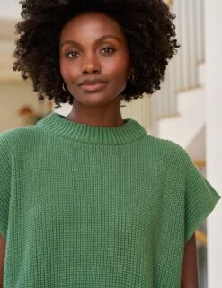 MONTECITO VEST Eucalyptus, Pure Italian Cotton -Elegant Wear Hub 95 SWEATER05 EUCK WEXFORD CMTL MILAN SU25 AUGUST 2881 sRGB 1