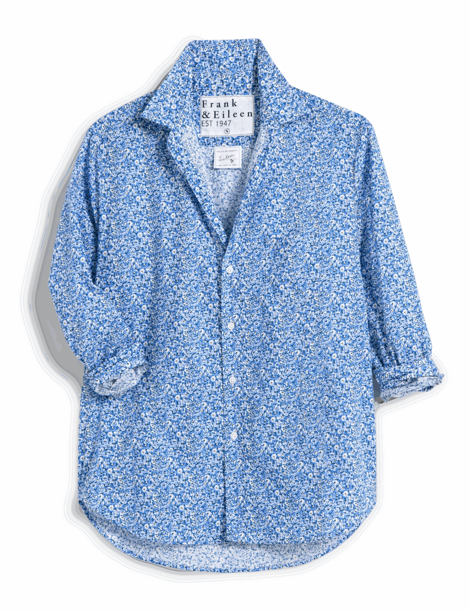 EILEEN Blue Daisy, Casual Cotton 4 EILEEN Blue Daisy, Casual Cotton - Image 4