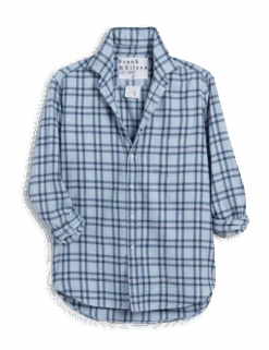 EILEEN Blue And Pink Plaid, Italian Cashmere Touch -Elegant Wear Hub EILEEN MBPF