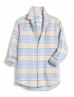 EILEEN Multi Color Plaid, Classic Linen -Elegant Wear Hub EILEEN MCPL