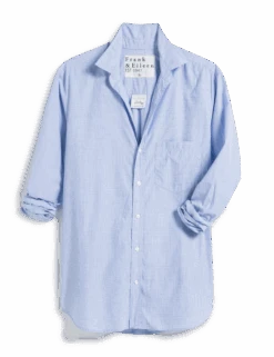 JOEDY Blue Micro Check, Classic Poplin