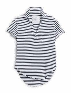 CHARLOTTE Navy French Stripe, Heritage Jersey 7 CHARLOTTE Navy French Stripe, Heritage Jersey -Elegant Wear Hub LAB220ST WBRS