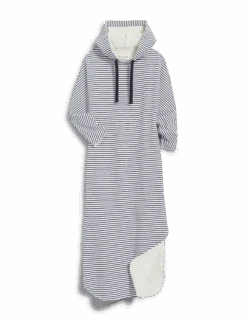 JAMES Navy French Stripe, Triple Fleece -Elegant Wear Hub LAB445TF WBRS