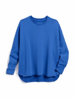ANNA Royal Blue, Triple Fleece -Elegant Wear Hub LAB516NTF RYBU