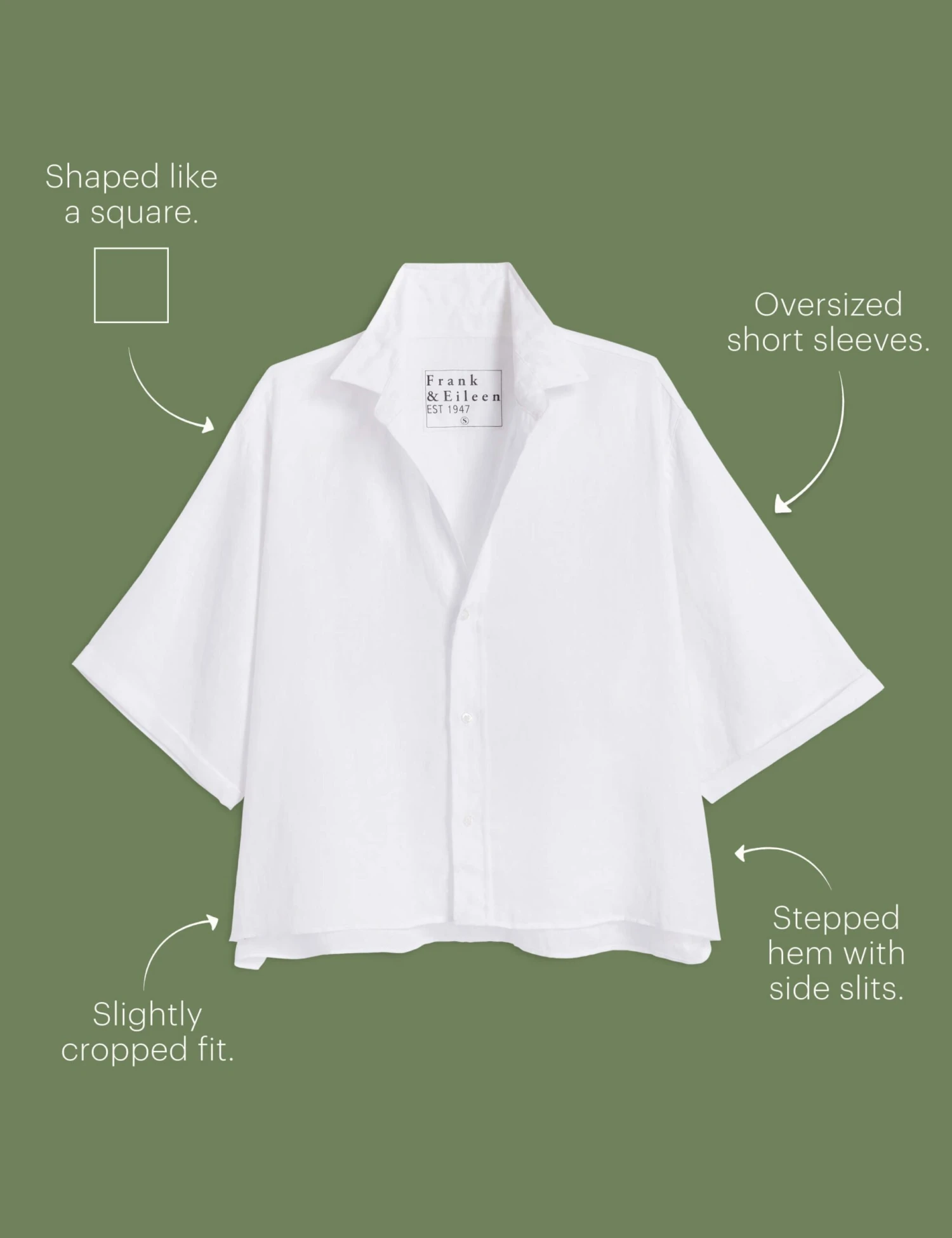 ROSIE White, Italian Classic Linen 7 ROSIE White, Italian Classic Linen - Image 7