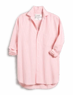 SHIRLEY Coral Stripe, 1947 Italian Oxford 10 SHIRLEY Coral Stripe, 1947 Italian Oxford -Elegant Wear Hub SHIRLEY HPSX