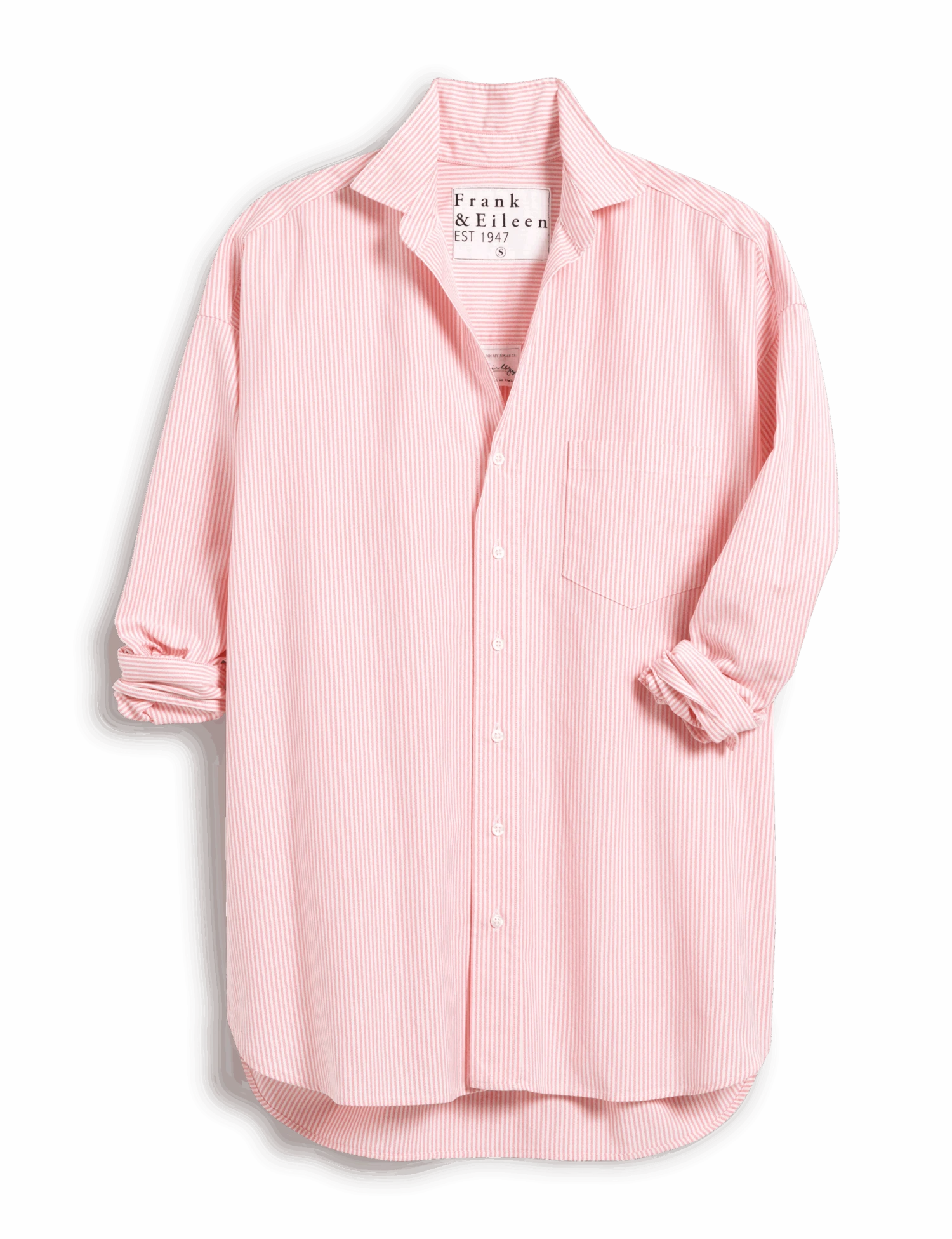 SHIRLEY Coral Stripe, 1947 Italian Oxford 5 SHIRLEY Coral Stripe, 1947 Italian Oxford - Image 5