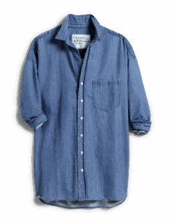 SHIRLEY Vintage Stonewashed Indigo, Famous Denim -Elegant Wear Hub SHIRLEY VWD