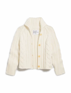 MINI COTSWOLDS Ivory, Pure Italian Cotton -Elegant Wear Hub SWEATER21 IVYK