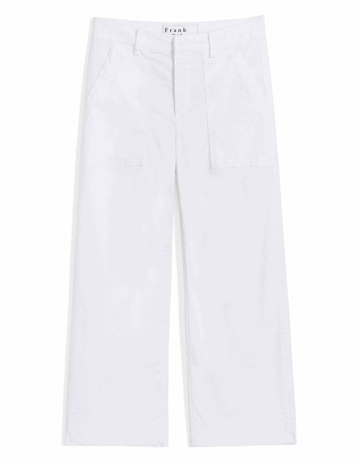 WEXFORD PATCH POCKET White, Italian Performance Linen 5 WEXFORD PATCH POCKET White, Italian Performance Linen - Image 5