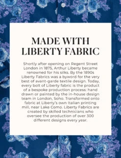 OONA Blue And Purple Floral, Made With Liberty Fabric 11 OONA Blue And Purple Floral, Made With Liberty Fabric -Elegant Wear Hub made with liberty PDP 03 1